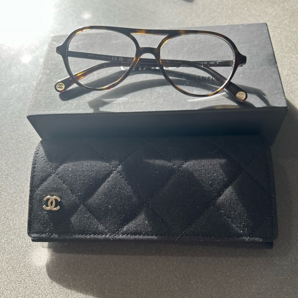 Woman’s Chanel Dark Havana Glasses Frames - Demo Lens Authentic! New Luxottica